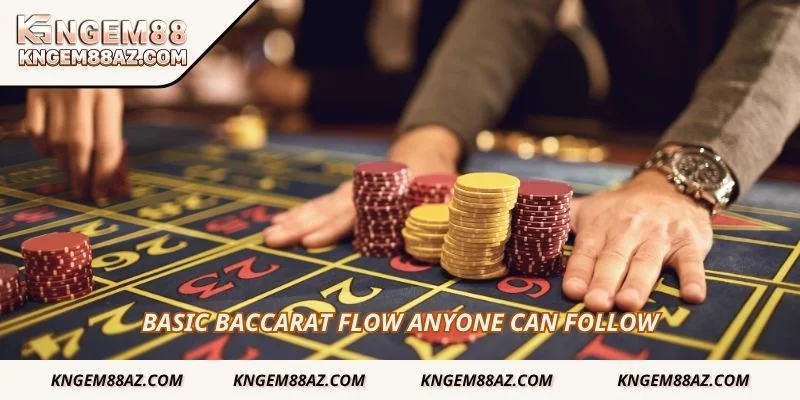 Basic Baccarat flow anyone can follow