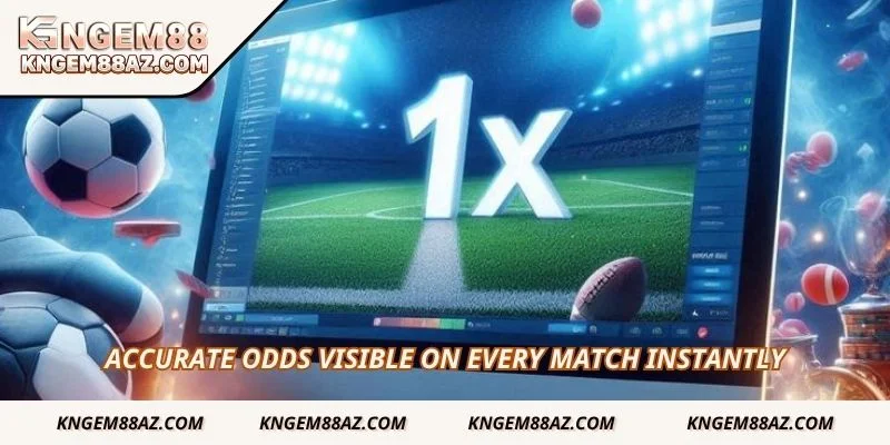 Accurate odds visible on every match instantly