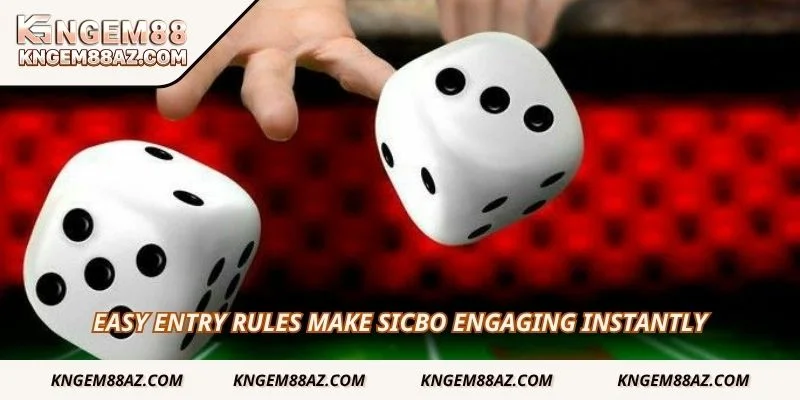 Easy entry rules make Sicbo engaging instantly