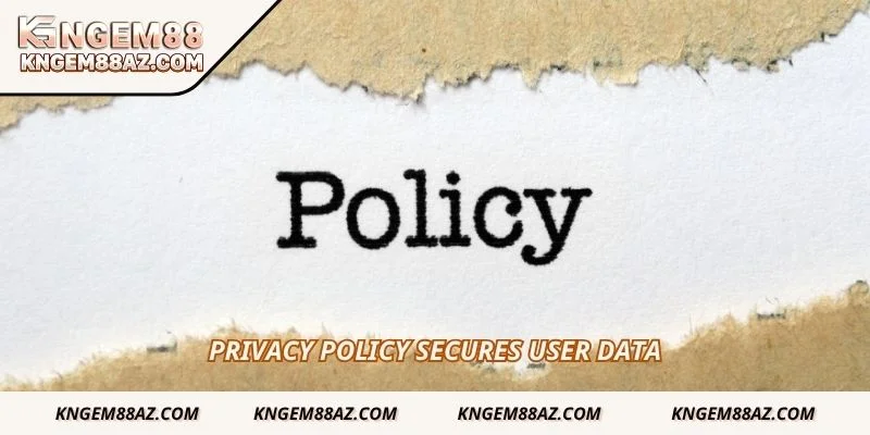 Privacy Policy secures user data