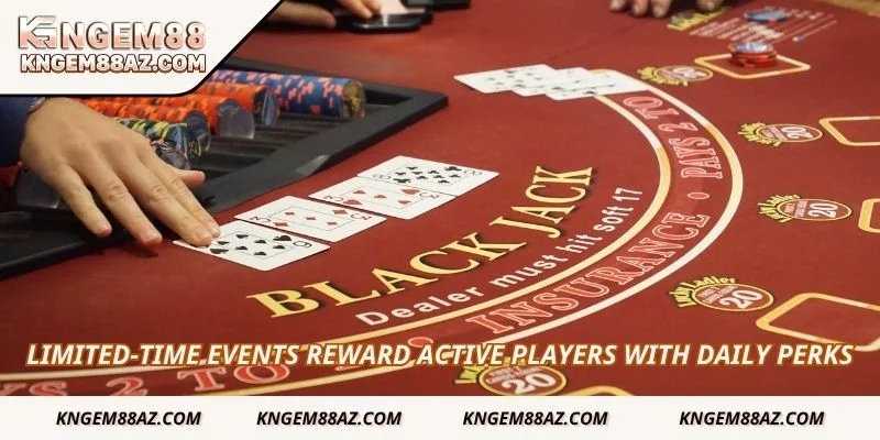 Limited-time events reward active players with daily perks