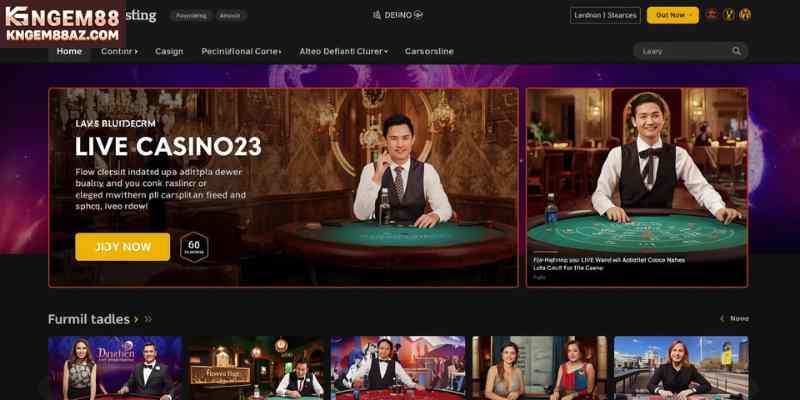 Live casino platforms offer a curated selection of classic and modern games.
